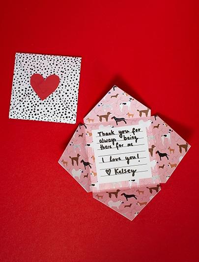 Valentine’s Day Envelope Card by Julia Leister