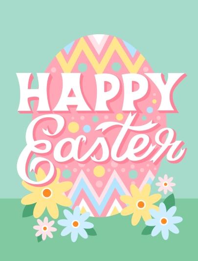 Happy Easter Card by Danielle Chandler