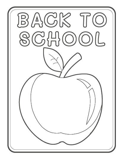 Back to school Coloring 2