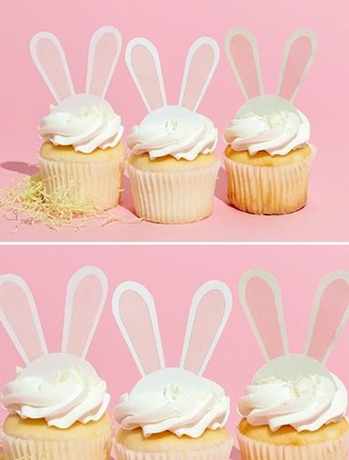 Bunny Ears Dessert Topper Easter and Spring Series