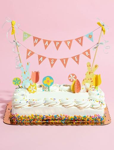 Easter Cake Dessert Topper Craft Easter and Spring Series