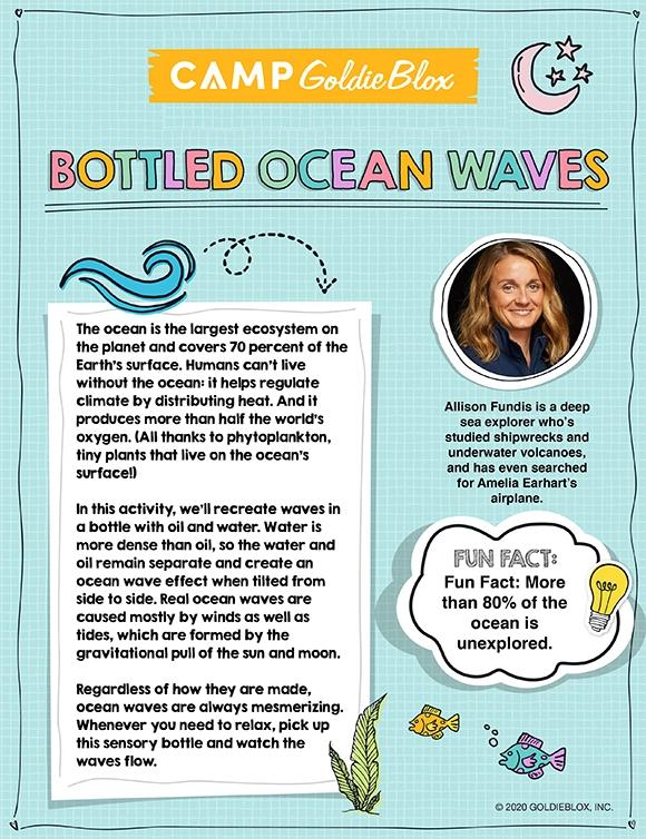 Bottled Ocean Waves