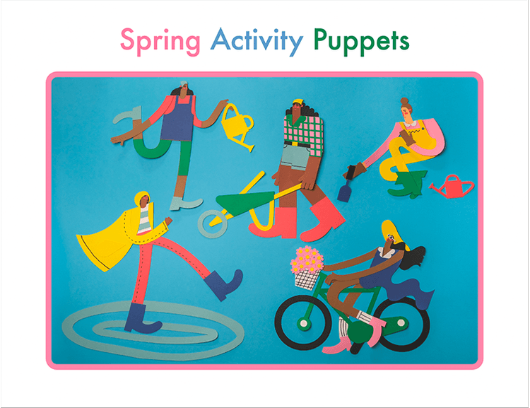 Spring Activity Puppets