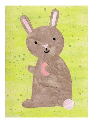Pin the Tail on the Bunny Game Easter and Spring Series