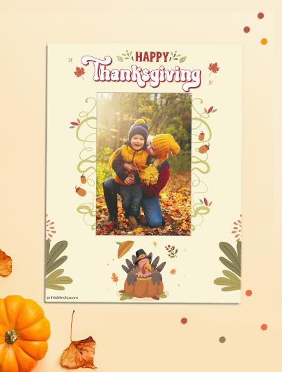 Thanksgiving Photo Frame 02