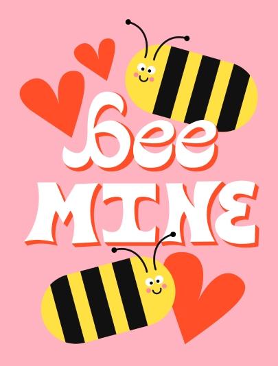 Bee Mine Card by Danielle Chandler
