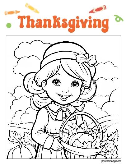 Thanksgiving Coloring 02