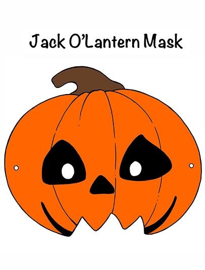 Jack O'Lanterns and Mask - Ages 4-8