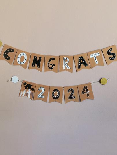 Congrats Grad 2024 banner