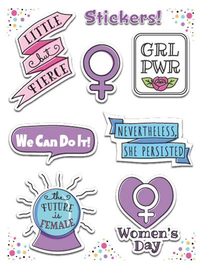 Women's Day Stickers 2