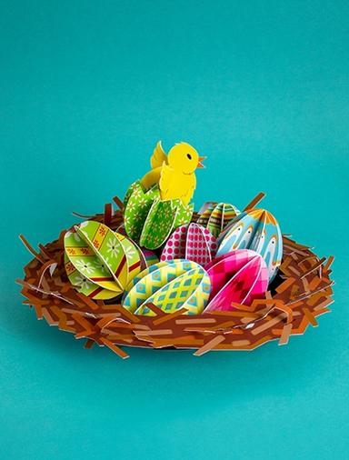 Nest Centerpiece Crafts Easter and Spring Series