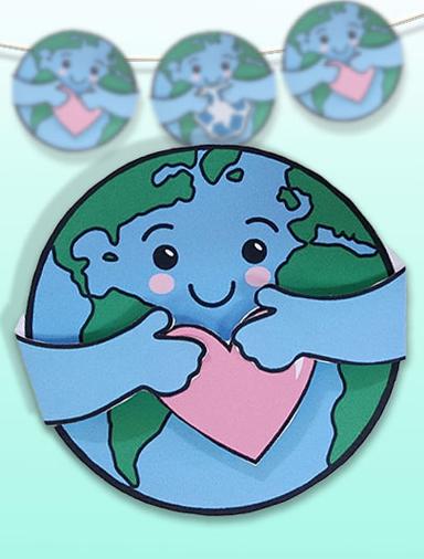 HP Earth Day Crafts Earth Love