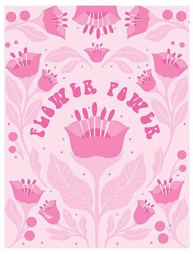 Budget Bedroom Makeover Posters Flower Power
