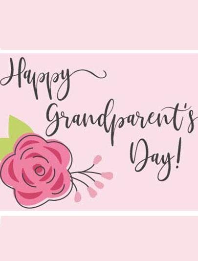 Happy Grandparent's Day Rose