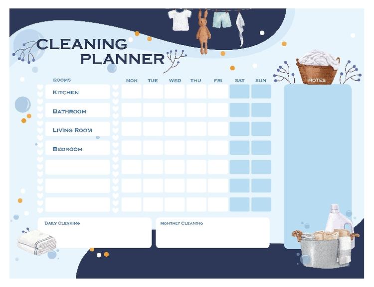 Cleaning Planner 1