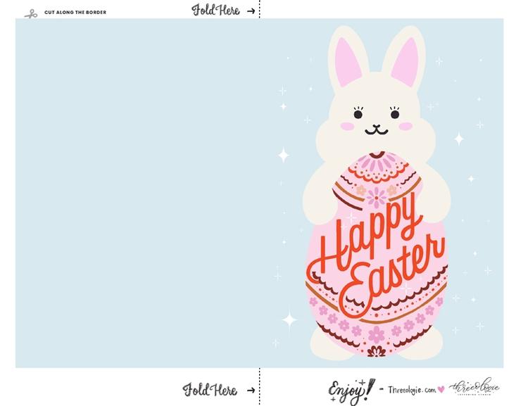 Happy Easter Card by Natalie Brown