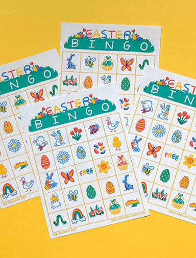Easter Bingo Game Easter and Spring Series